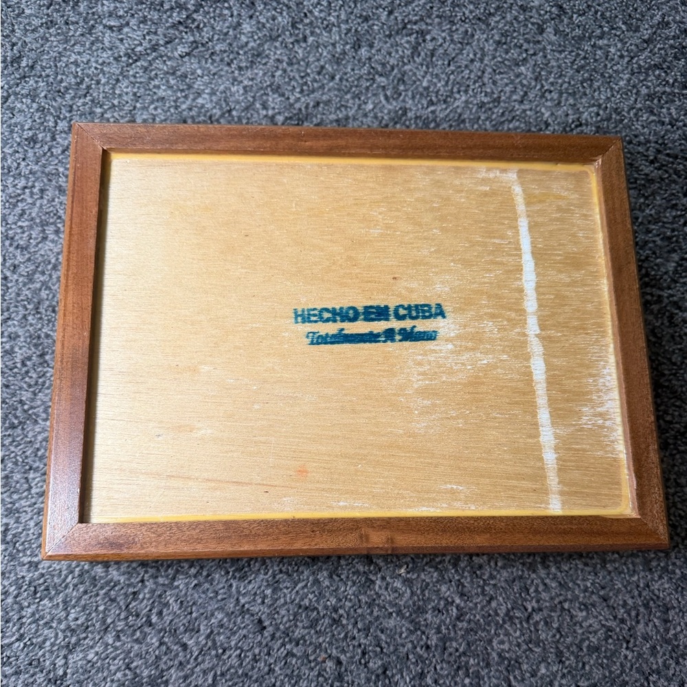 Wood Display Case with Glass Top - Warm Brown - Picture 3 of 6